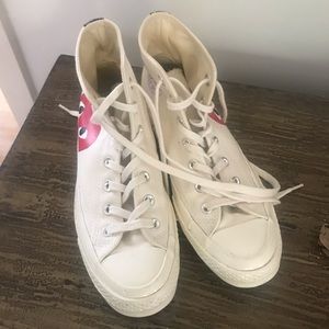 Like New Converse Comme Des Garçons high top